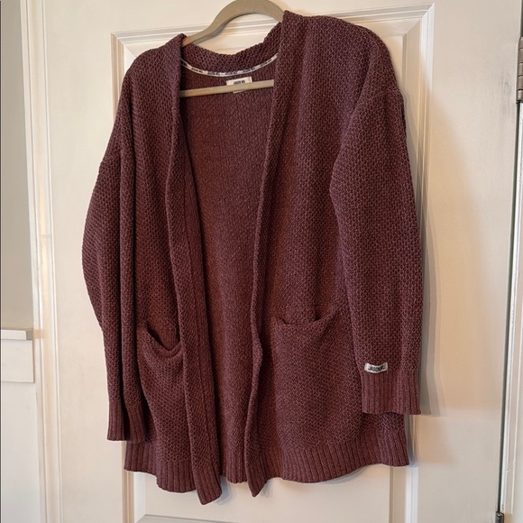 Jason Wu Mauve Purple Chenille Cardigan Sweater - Picture 2 of 5